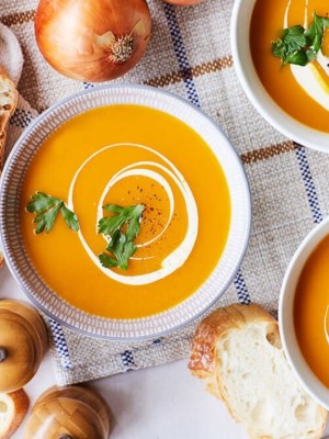 4ING l Recipe Image l Slow Cooker Pumpkin Soup