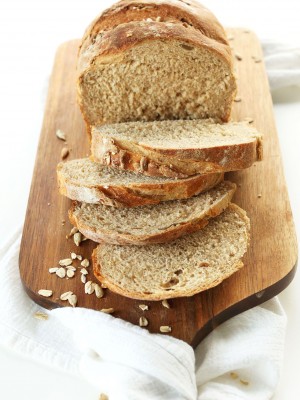 EASY Whole Grain Seeded Bread vegan 2