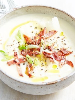 keto cauliflower and bacon soup 160309 2